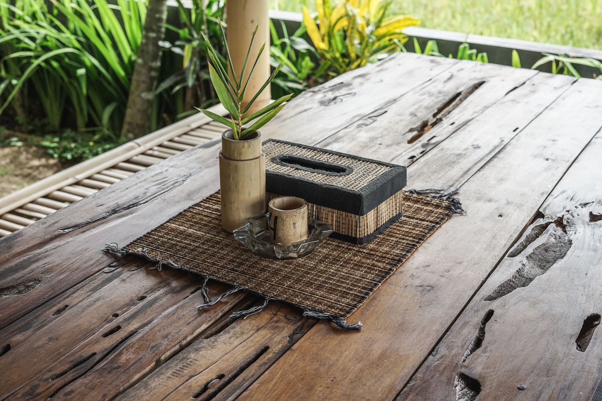 Bamboo Dining Table